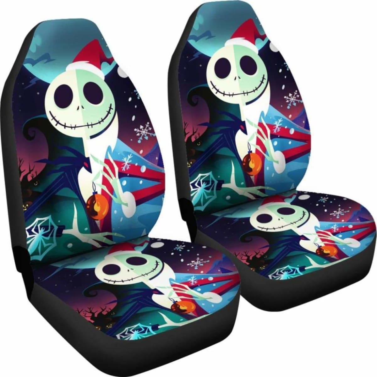 Jack Skellington Car Seat Covers 10 Universal Fit 051012