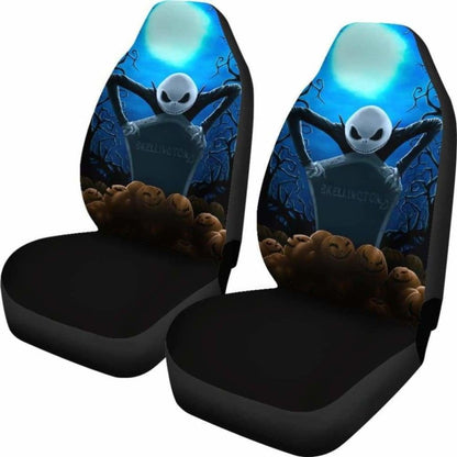 Jack Skellington Car Seat Covers 5 Universal Fit 051012