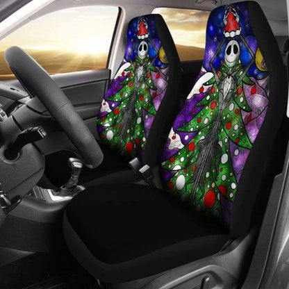 Jack Skellington Car Seat Covers 3 Universal Fit 051012