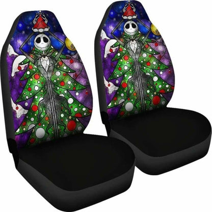 Jack Skellington Car Seat Covers 3 Universal Fit 051012