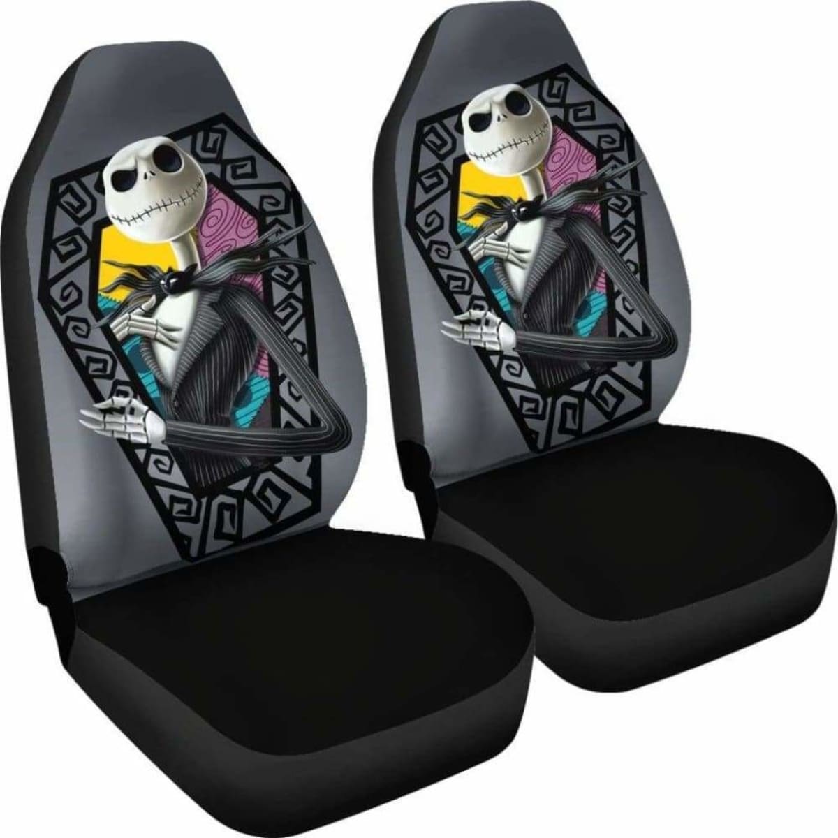 Jack Skellington Car Seat Covers 1 Universal Fit 051012