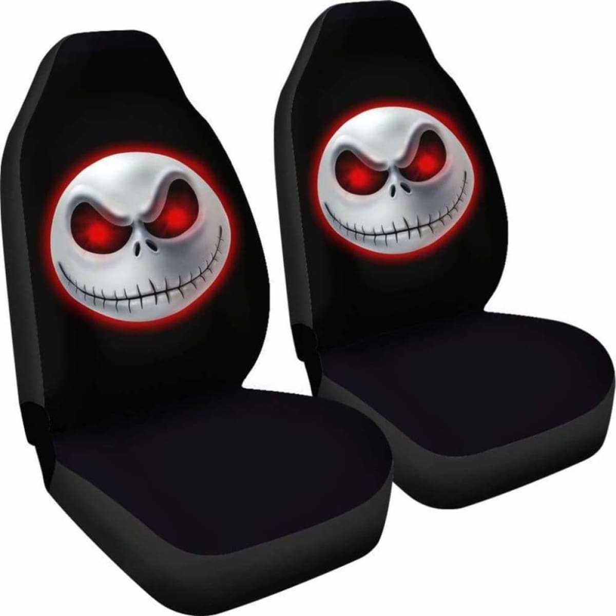 Jack Skellington Car Seat Covers 2 Universal Fit 051012