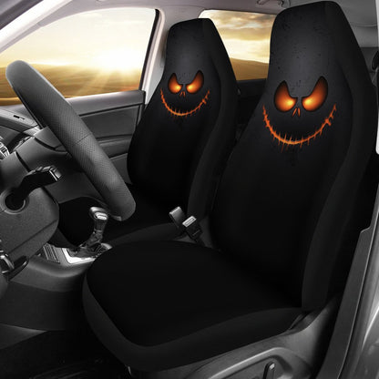 Jack Skellington Face Car Seat Covers