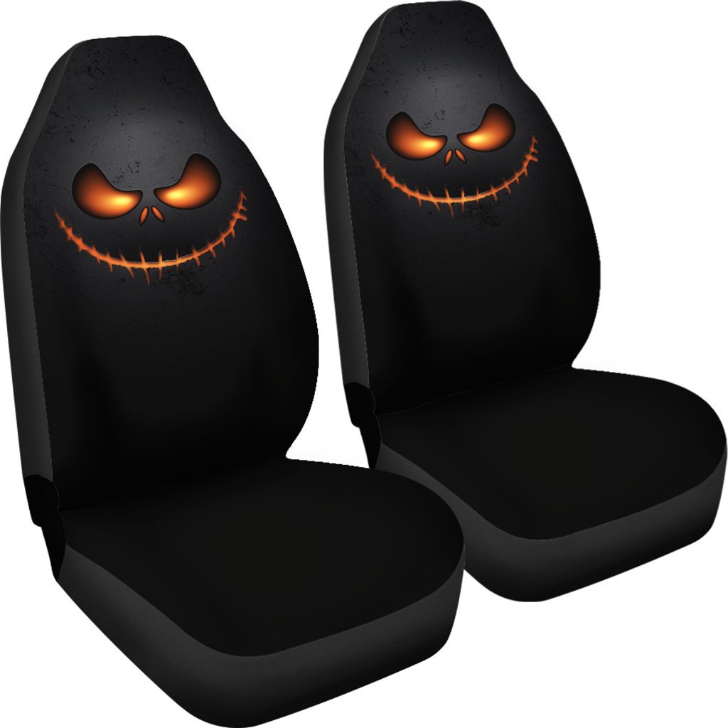 Jack Skellington Face Car Seat Covers