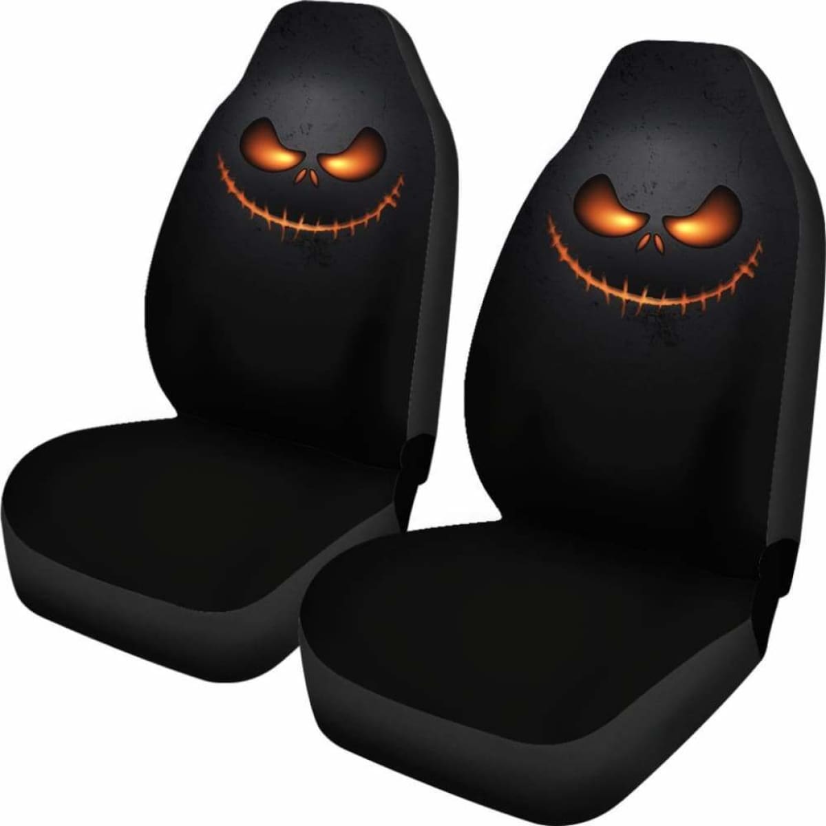 Jack Skellington Face Car Seat Covers Universal Fit 051012