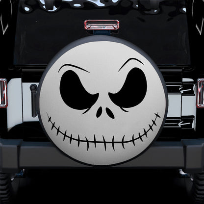 Jack Skellington Face Nightmare Before Christmas Jeep Car Spare Tire Cover