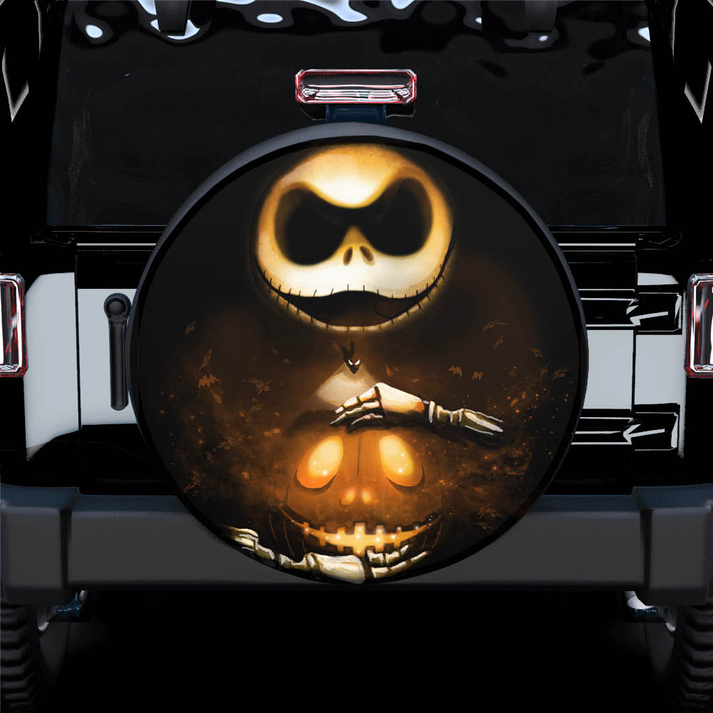 Jack Skellington Halloween Car Spare Tire Cover