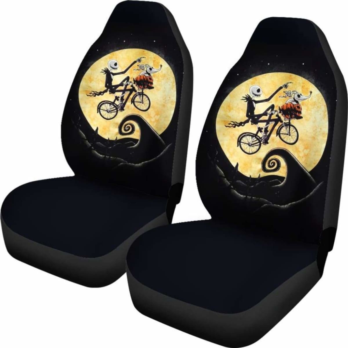 Jack Skellington Moon Car Seat Covers Universal Fit 051012