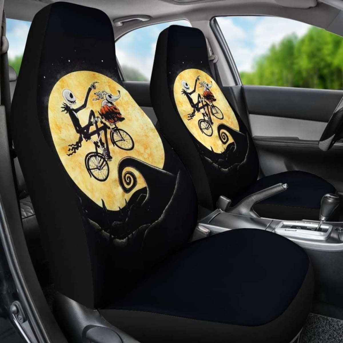Jack Skellington Moon Car Seat Covers Universal Fit 051012