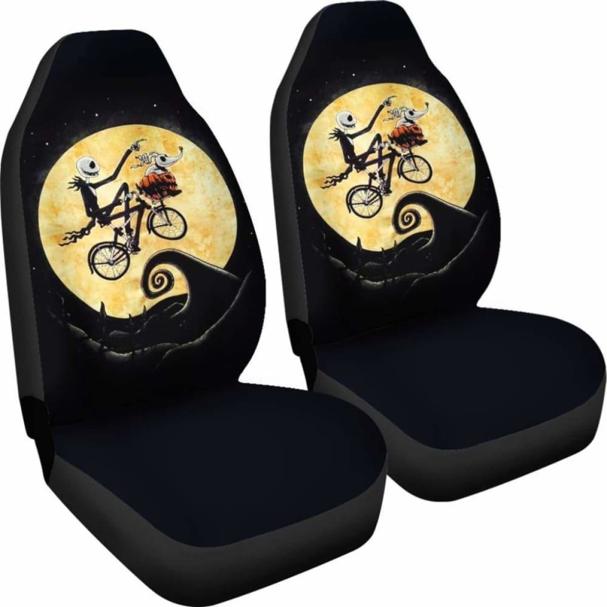 Jack Skellington Moon Car Seat Covers Universal Fit 051012