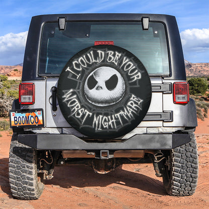 Jack Skellington Nightmare Before Christmas Car Spare Tire Cover