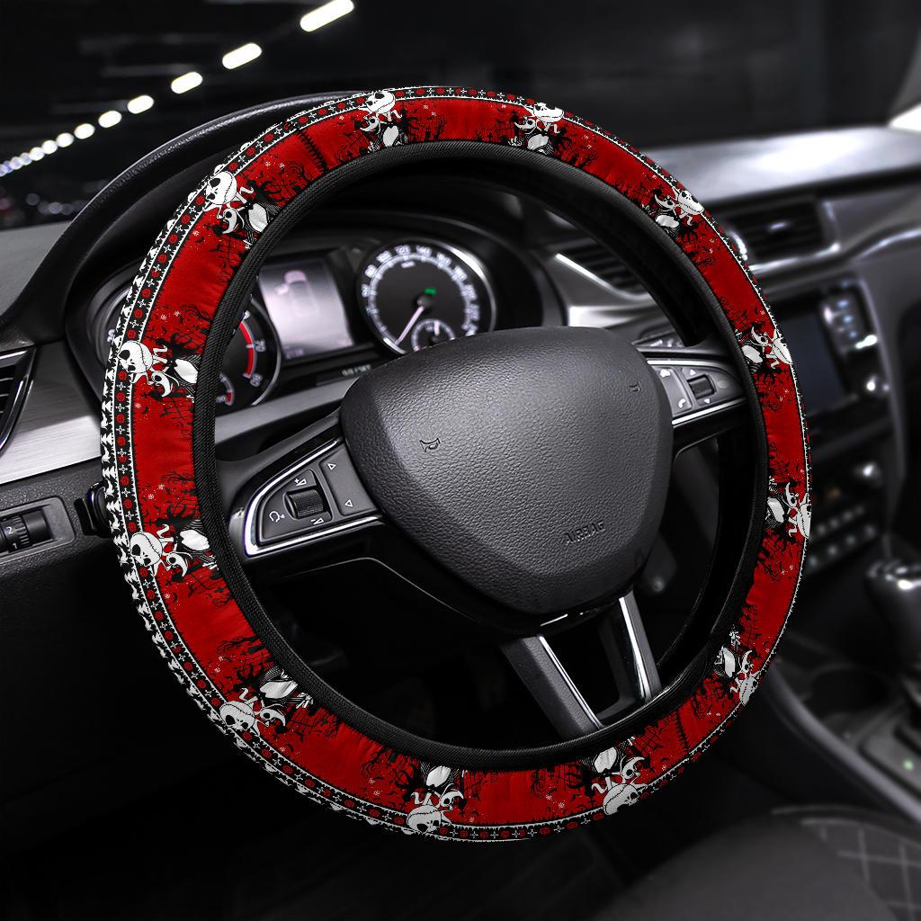 Jack Skellington Nightmare Before Christmas Premium Custom Car Steering Wheel Cover