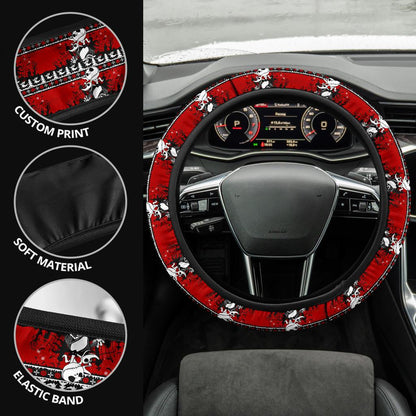 Jack Skellington Nightmare Before Christmas Premium Custom Car Steering Wheel Cover