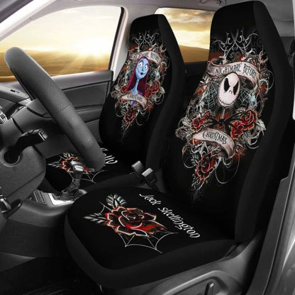 Jack Skellington & Sally Car Seat Cover 58 Universal Fit 053012