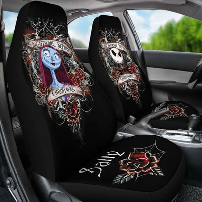 Jack Skellington & Sally Car Seat Cover 58 Universal Fit 053012
