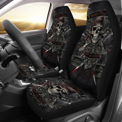 Jack Sparrow Dead Men tell no tales Car Seat Covers H042220 Universal Fit 084218