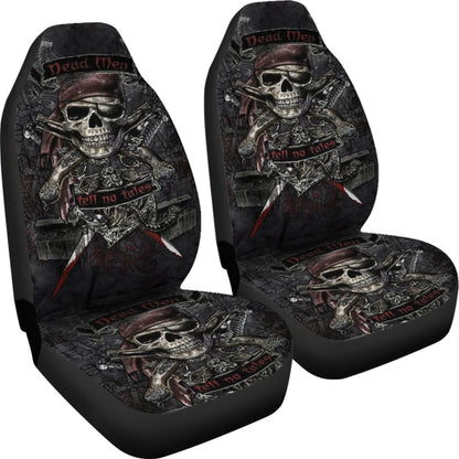 Jack Sparrow Dead Men tell no tales Car Seat Covers H042220 Universal Fit 084218