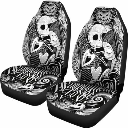 Jack and Sally Car Seat Covers Universal Fit