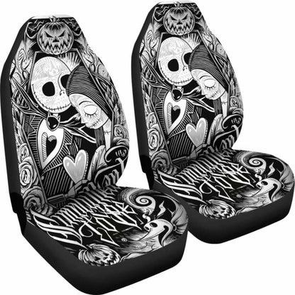 Jack and Sally Car Seat Covers Universal Fit