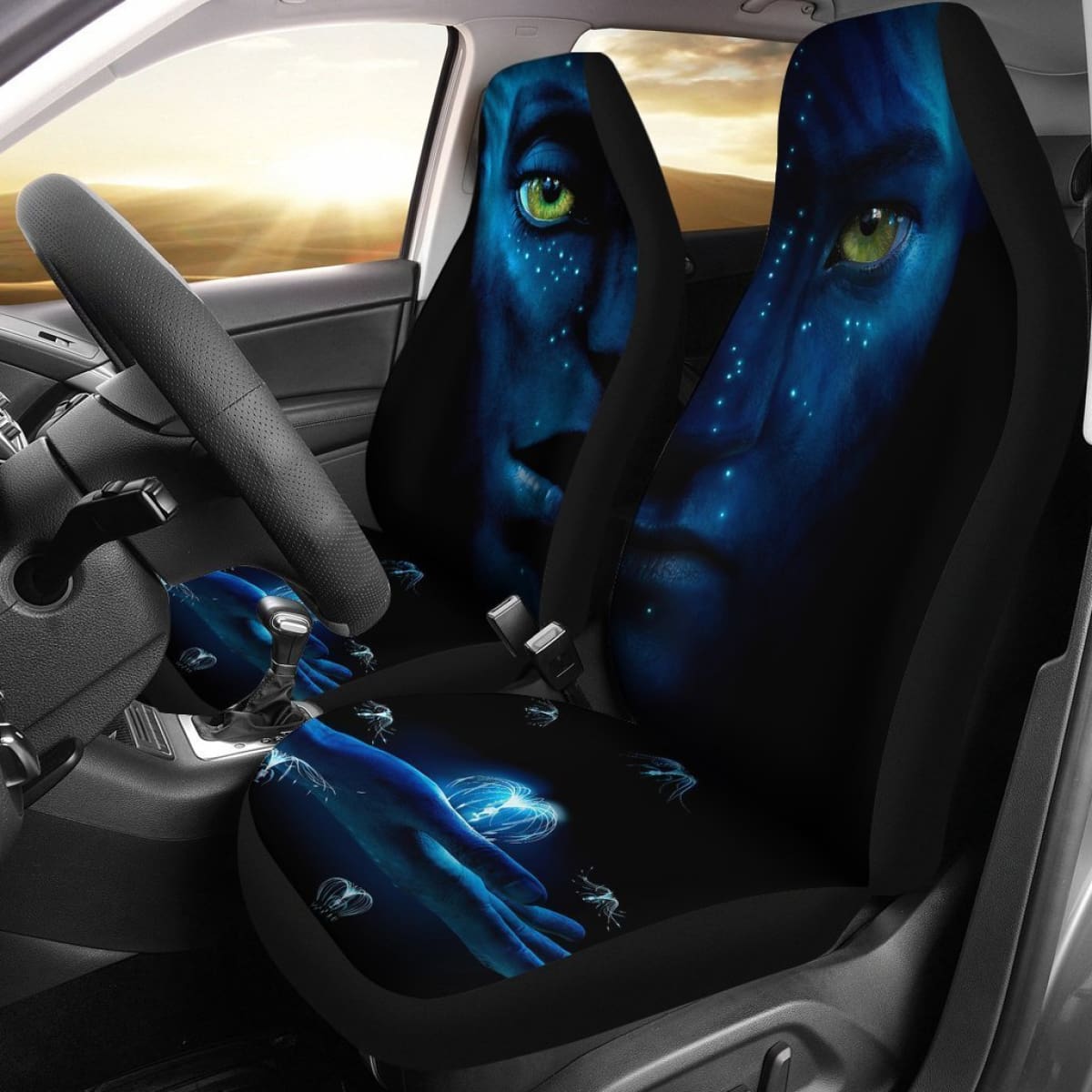 Jake & Neytiri Avatar Car Seat Covers Nh07 Universal Fit 225721