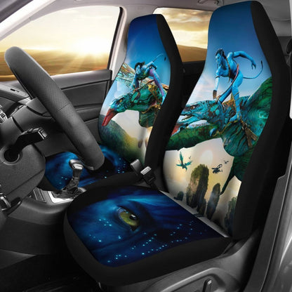 Jake & Neytiri Riding Ikran Avatar Car Seat Cover Nh07 Universal Fit 225721