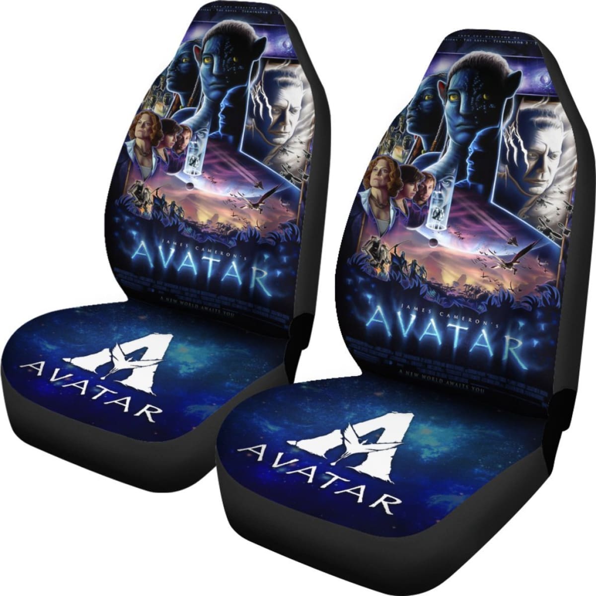 James Cameron'S Avatar Car Seat Covers Avatar Movie H200303 Universal Fit 225311