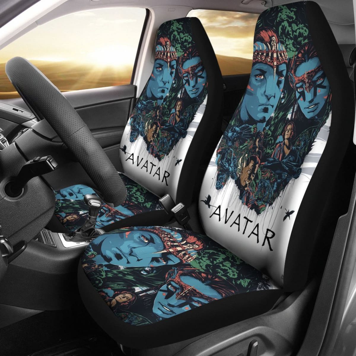 James Cameron'S Avatar Movie Car Seat Covers H200303 Universal Fit 225311