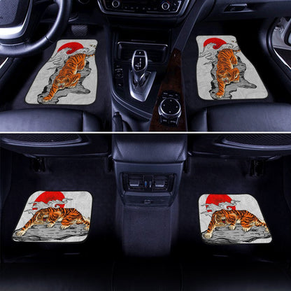 Japanese Tiger Car Floor Mats Custom Car Accessories