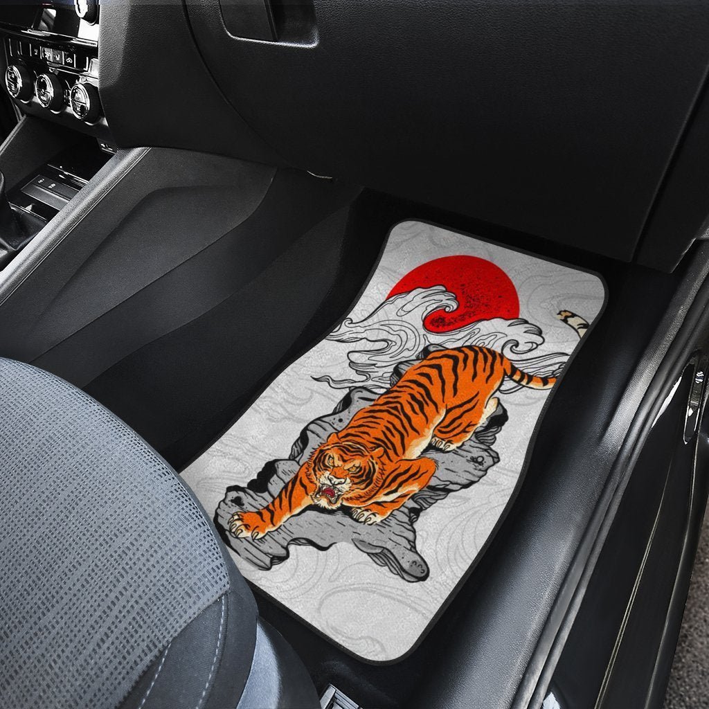 Japanese Tiger Car Floor Mats Custom Car Accessories