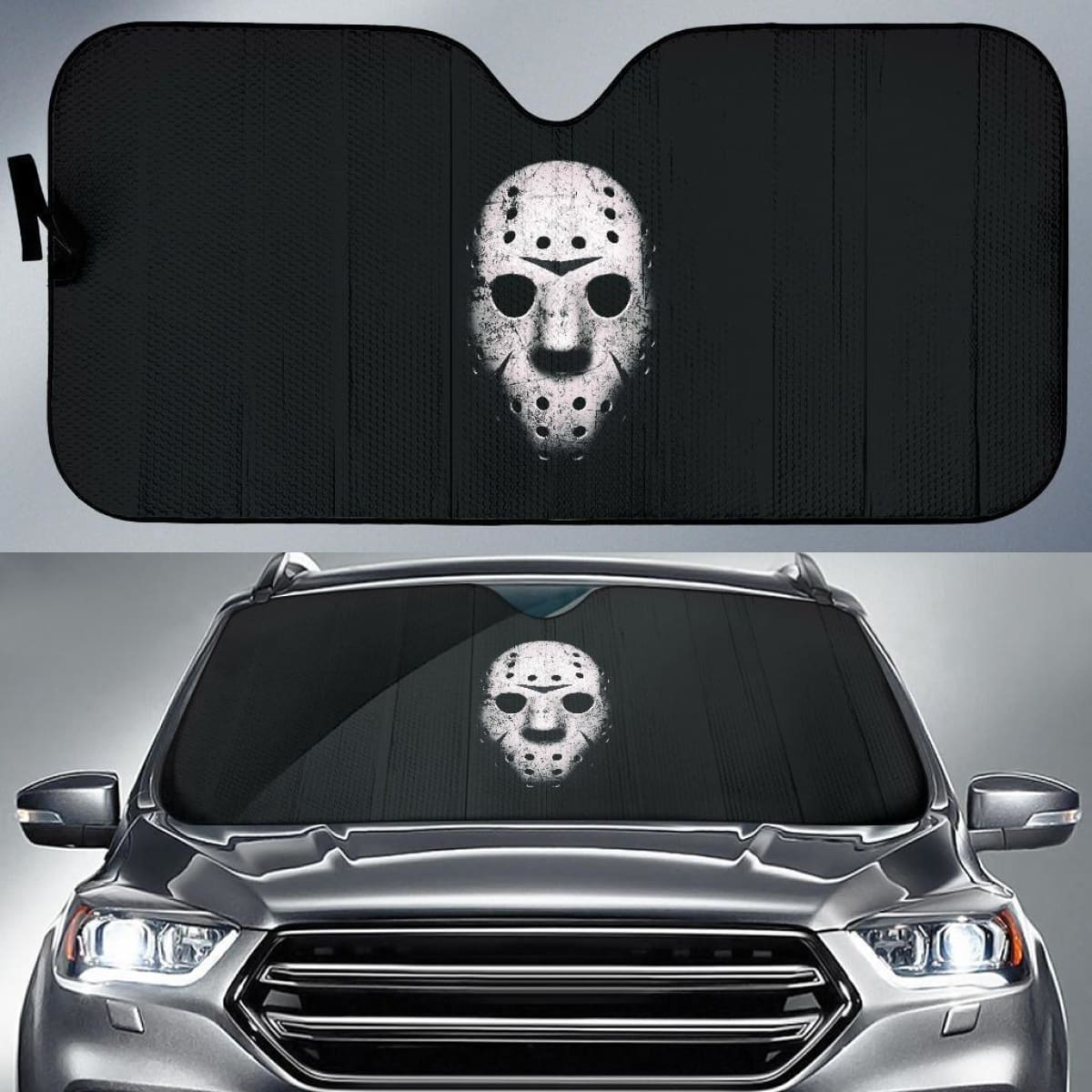 Jason Voorhees Auto Sun Shade Nh07 Universal Fit 111204