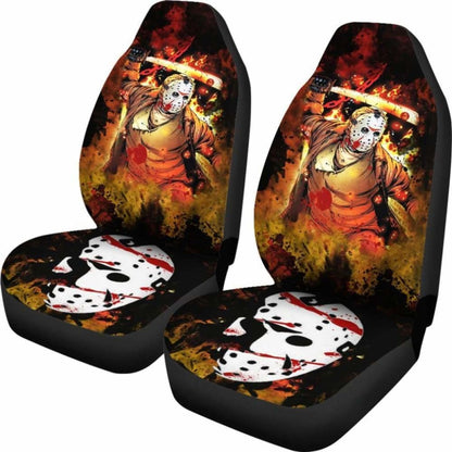 Jason Voorhees Car Seat Cover 06 Universal Fit 053012
