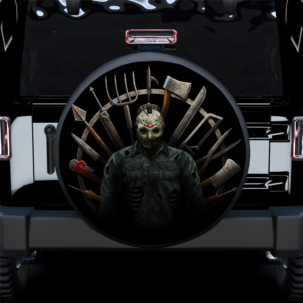 Jason Voorhees Friday 13th Car Spare Tire Cover
