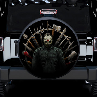 Jason Voorhees Friday 13th Car Spare Tire Cover