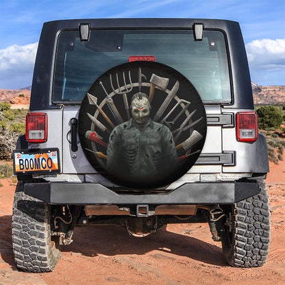 Jason Voorhees Friday 13th Car Spare Tire Cover
