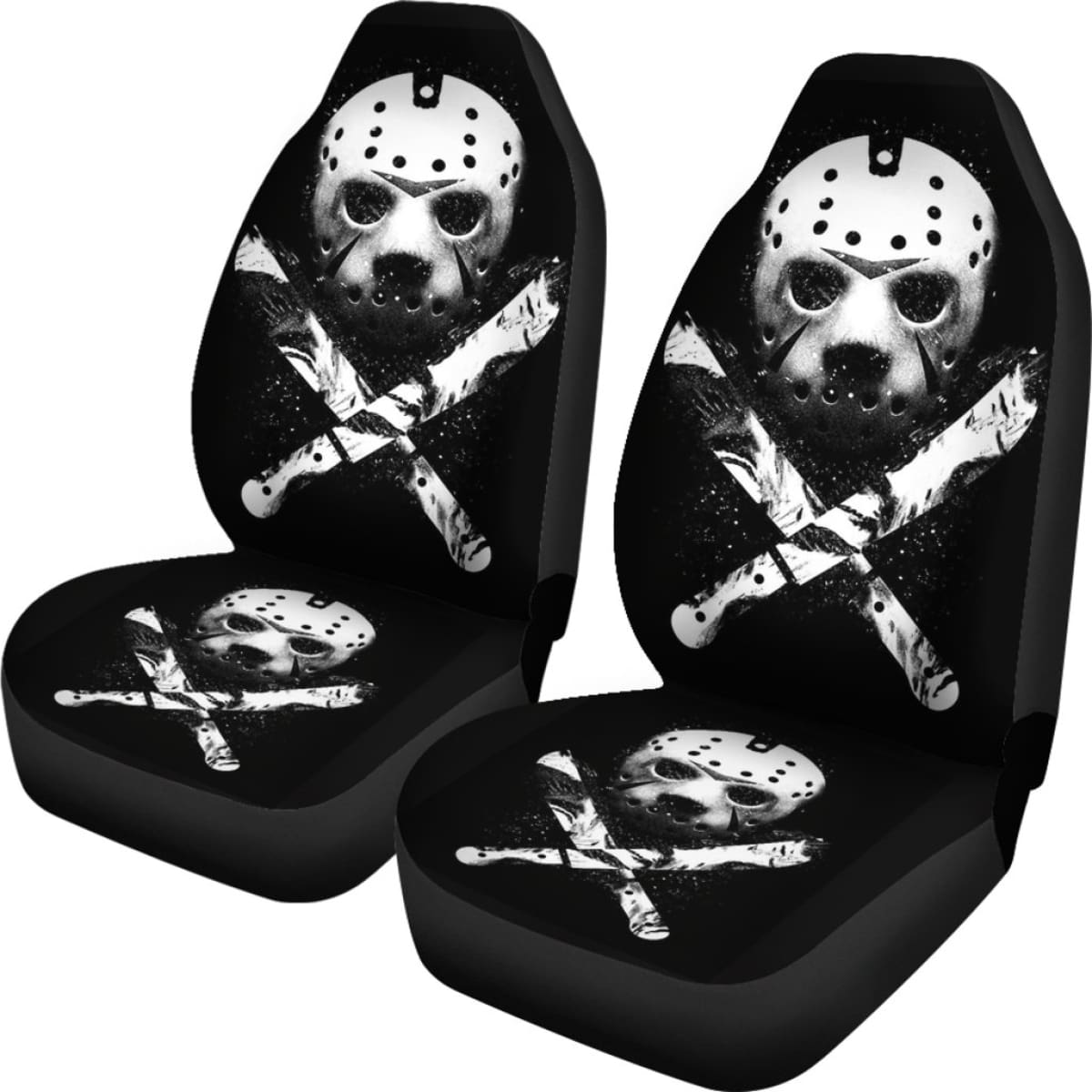 Jason Voorhees Horror Film  Fan Gift Car Seat Cover Universal Fit 210212