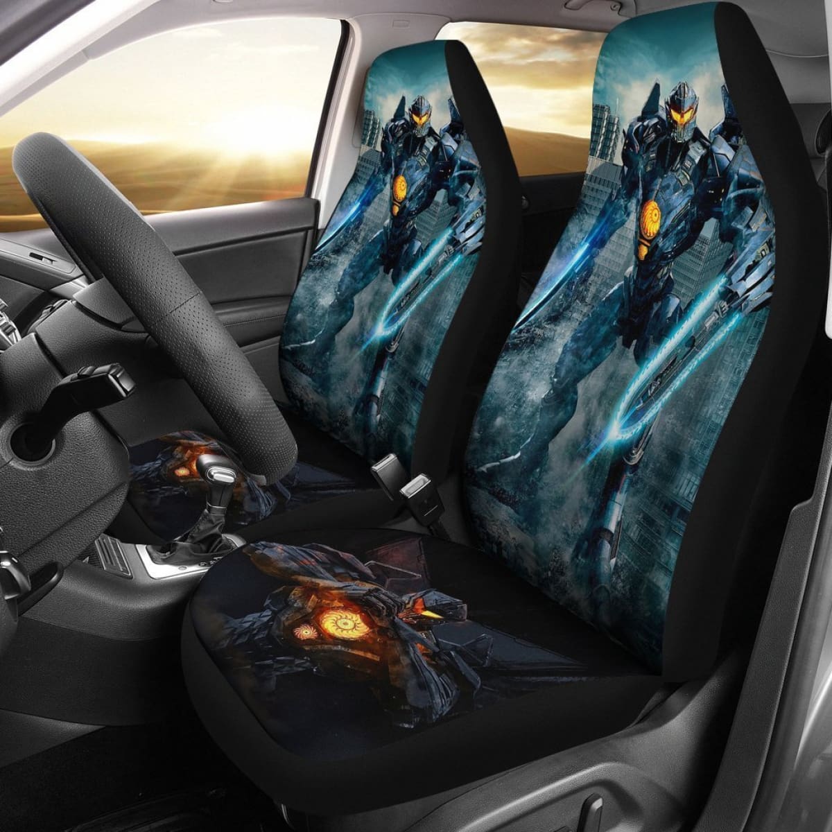 Jeager Pacific Rim Car Seat Covers Lt04 Universal Fit 225721