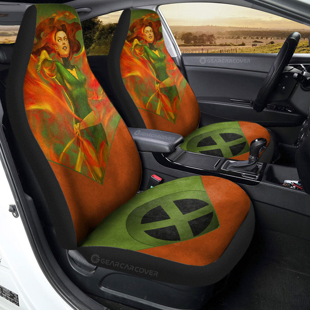 Jean Grey Car Seat Covers Custom Car Accessories