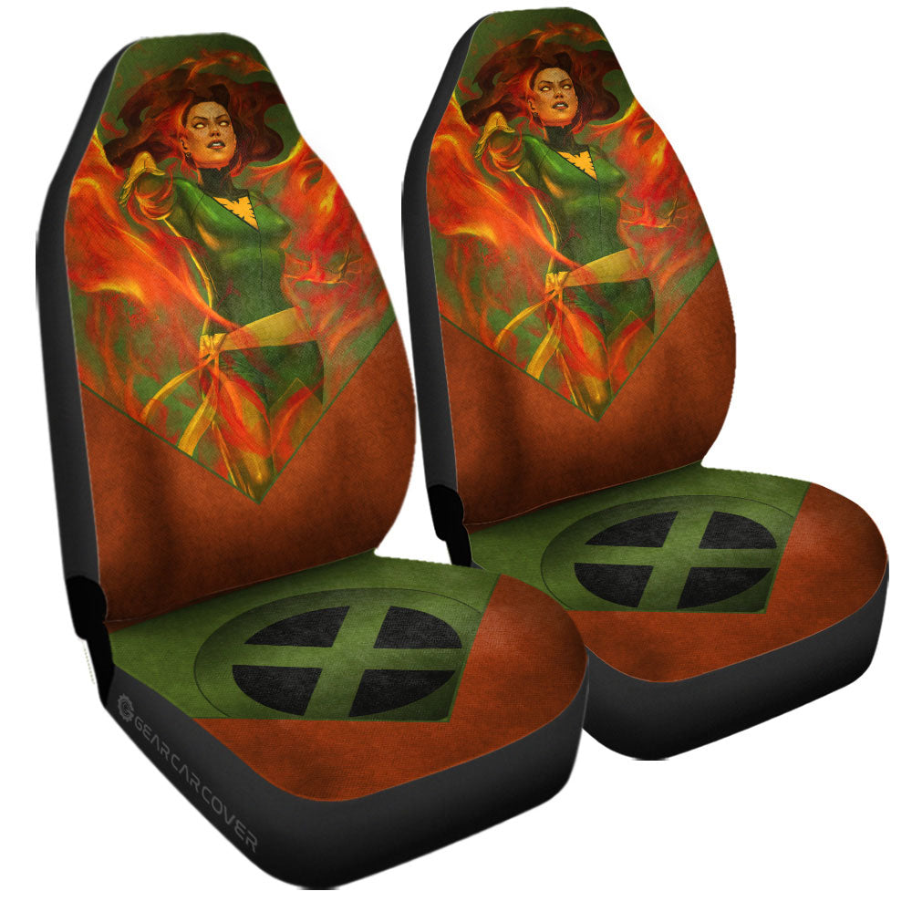 Jean Grey Car Seat Covers Custom Car Accessories
