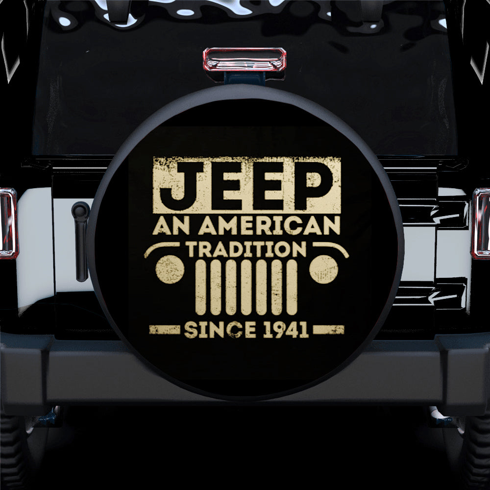 Jeep American Tradition Car Spare Tire Cover