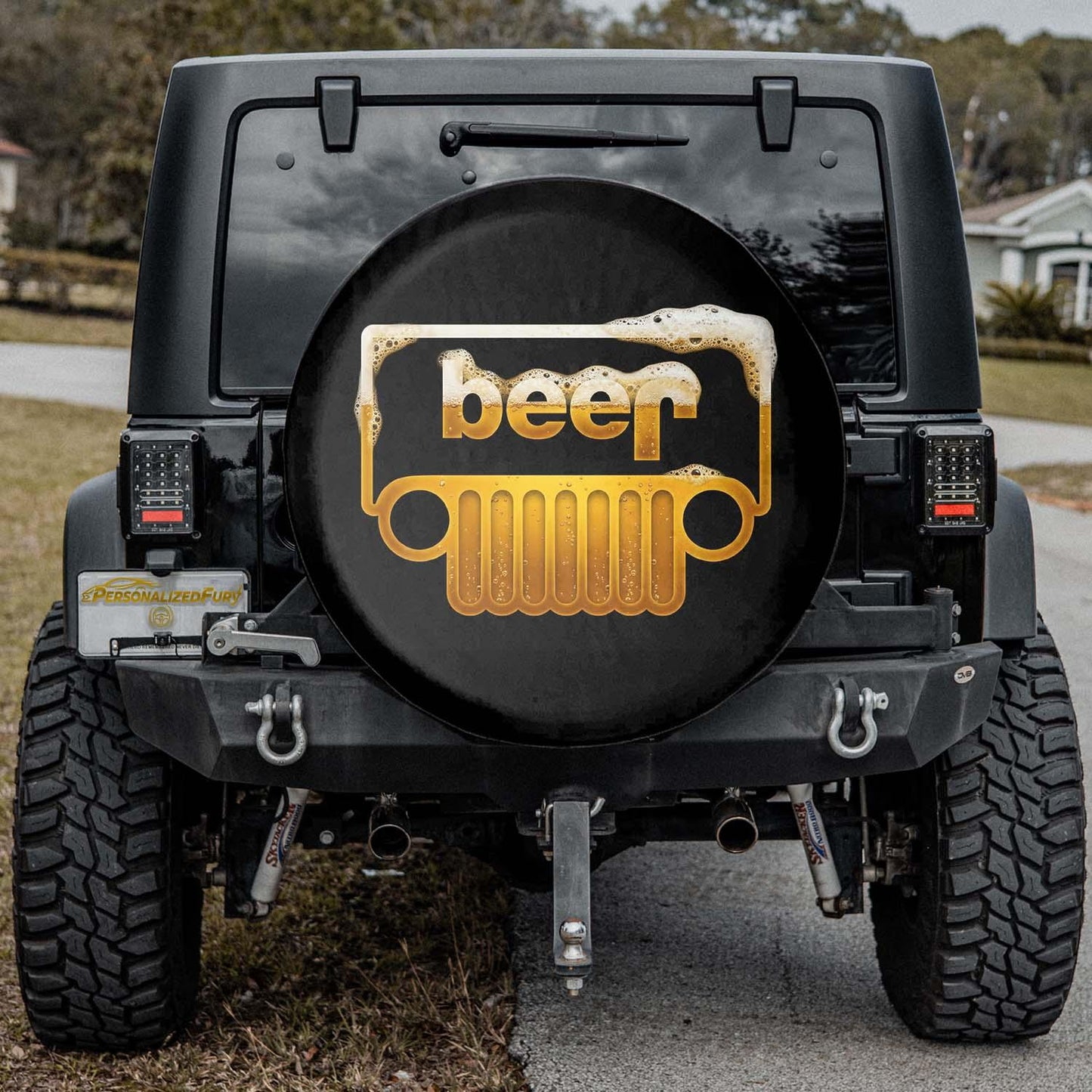 Jeep Beer Square Tire Cover Accessories – Funny Jeep Beer - PersonalizedFury