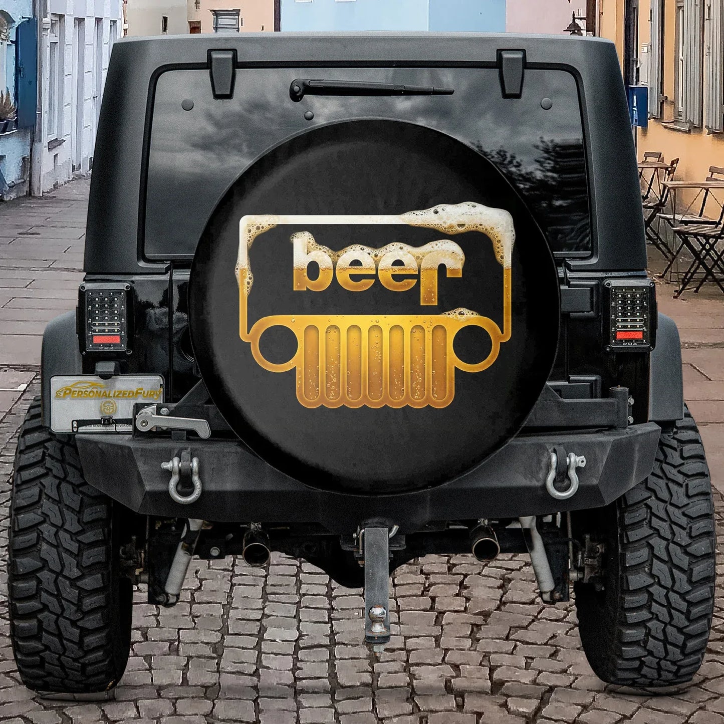 Jeep Beer Square Tire Cover Accessories – Funny Jeep Beer - PersonalizedFury