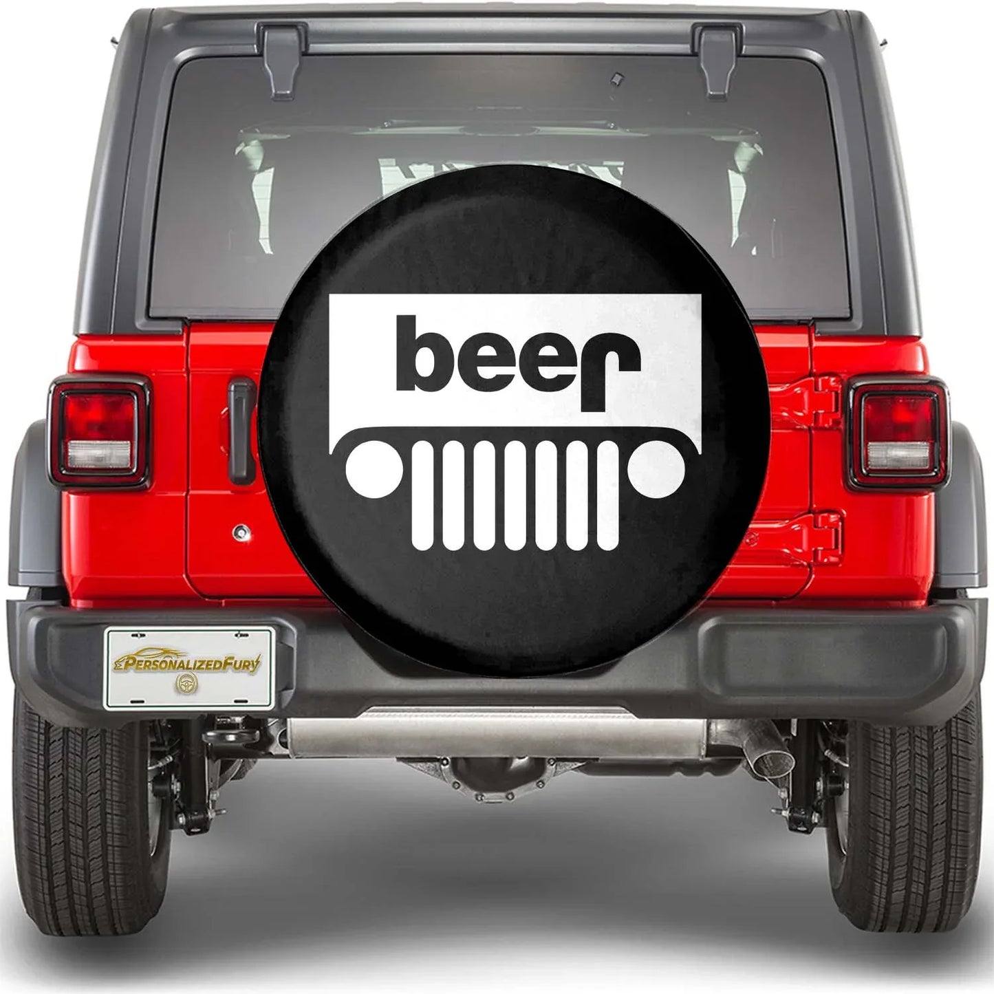Jeep Beer Square Tire Cover Accessories – Funny Jeep Design - PersonalizedFury