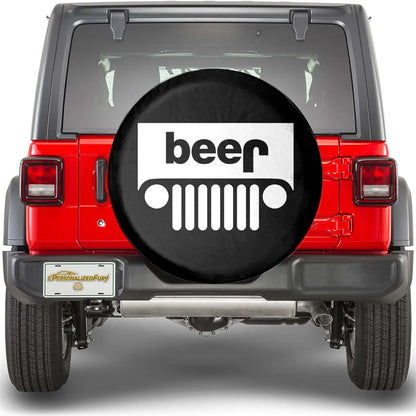 Jeep Beer Square Tire Cover Accessories – Funny Jeep Design - PersonalizedFury
