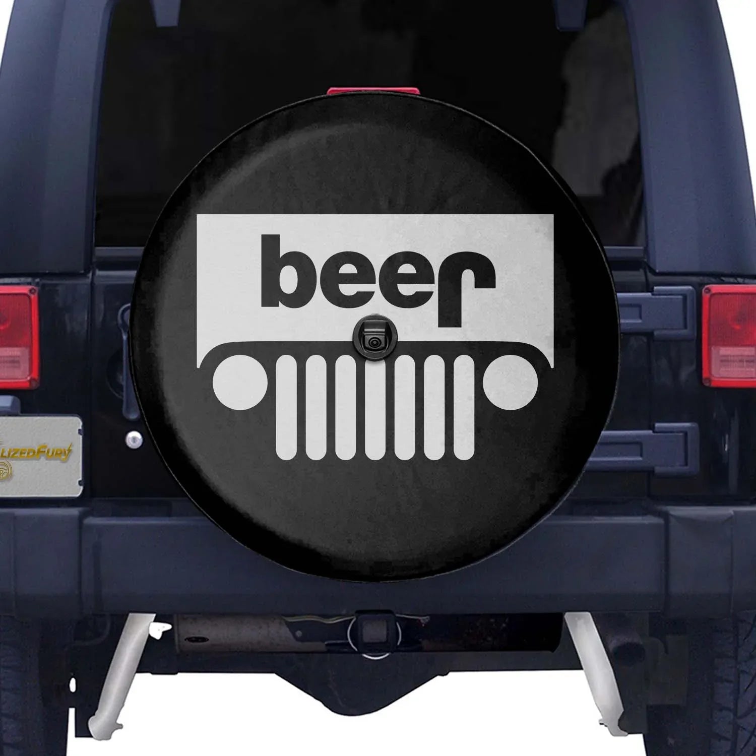 Jeep Beer Square Tire Cover Accessories – Funny Jeep Design - PersonalizedFury