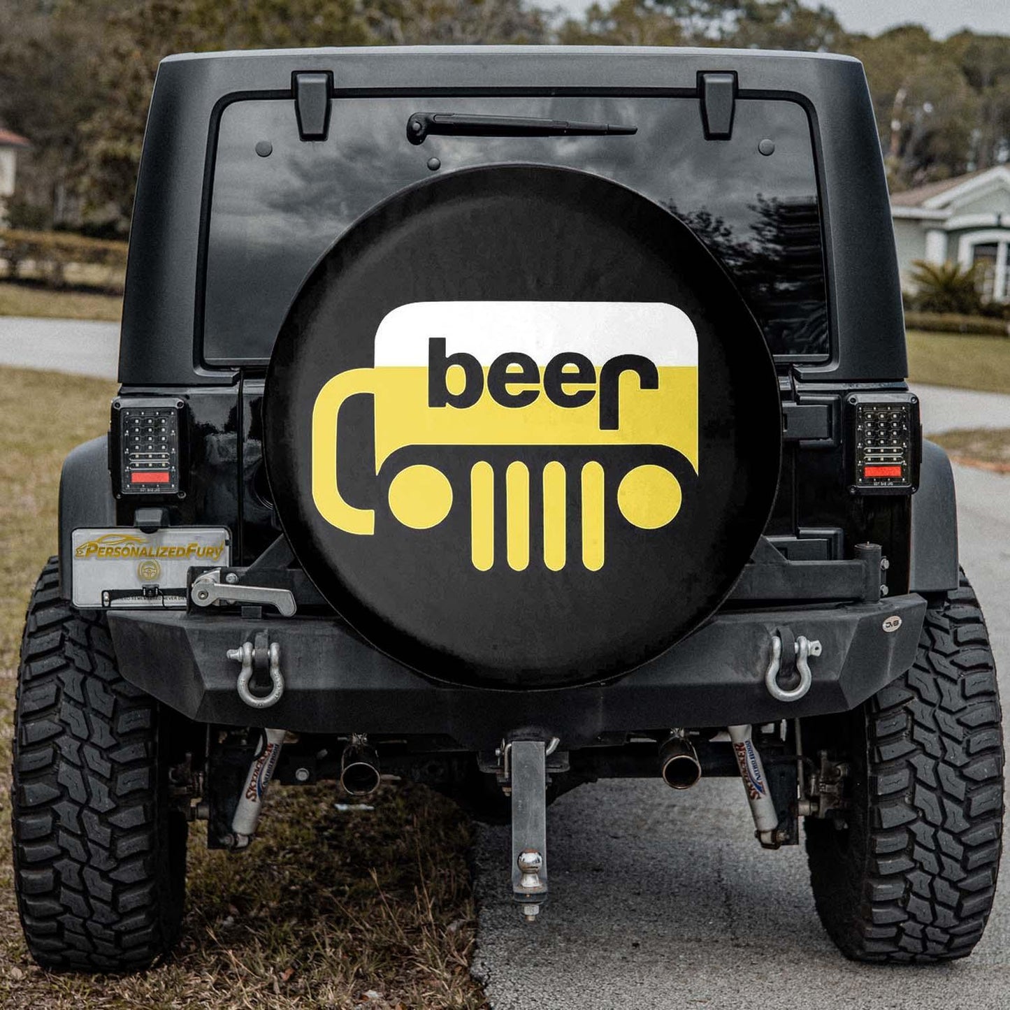 Jeep Beer Square Tire Cover – Funny Jeep Accessories - PersonalizedFury