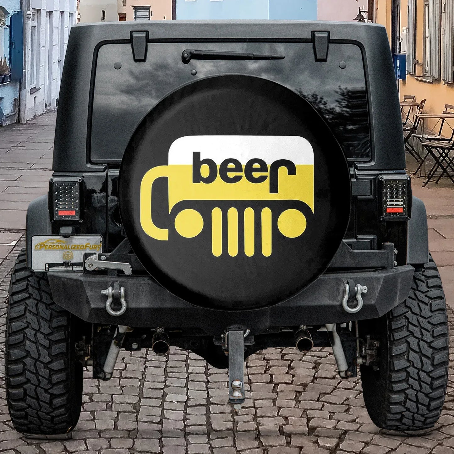 Jeep Beer Square Tire Cover – Funny Jeep Accessories - PersonalizedFury
