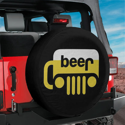 Jeep Beer Square Tire Cover – Funny Jeep Accessories - PersonalizedFury