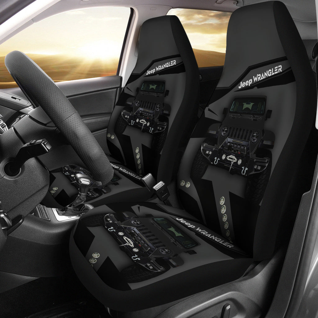 Jeep Black Car Seat Covers