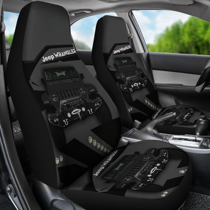 Jeep Black Car Seat Covers