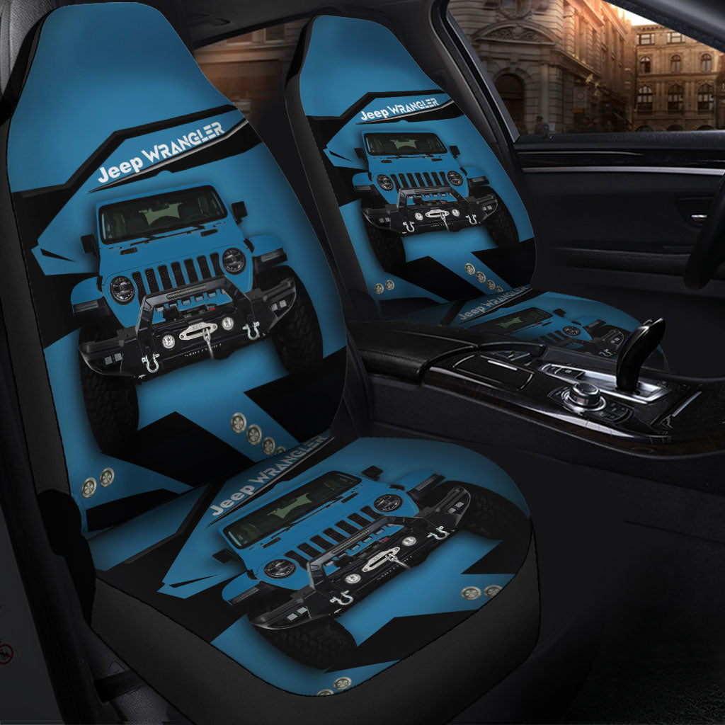 Jeep Blue Car Seat Covers
